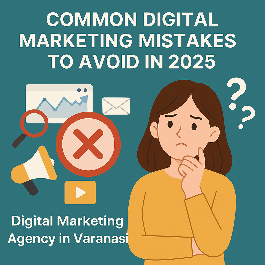 Digital Marketing Agency in Varanasi: Common Digital Marketing Mistakes to Avoid in 2025
